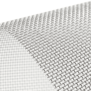 Stainless Steel Plain Weave Wire Mesh for Industrial Filtration