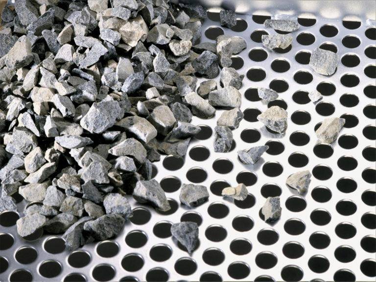 ROUND HOLE PERF METAL FOR SORTING