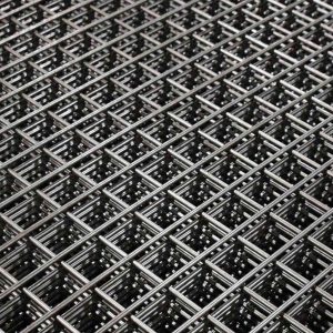 Black Iron Welded Wire Mesh for Industrial Use