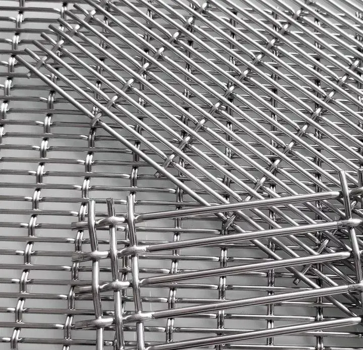 rigiid Wire mesh samples for architecture