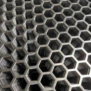 Stainless Steel Hexagonal Hole Perforated Metal Sheet for Filtration