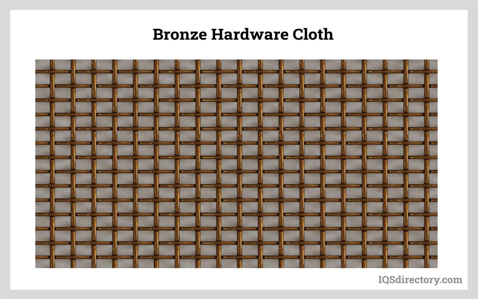 Bronze Hardware Cloth