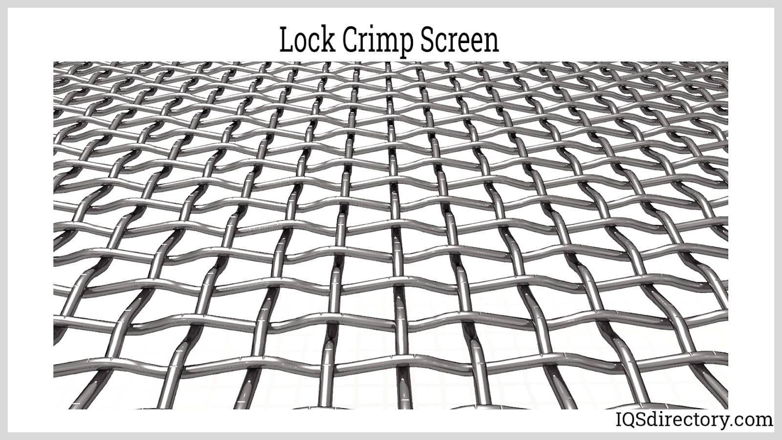 Lock Crimp Screen