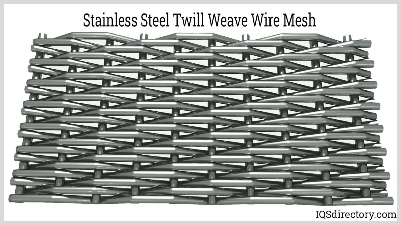 Stainless Steel Twill Weave Wire Mesh