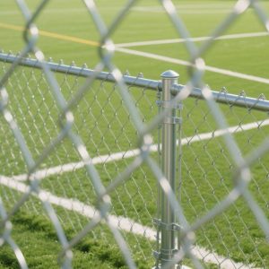 Galvanized Steel Chain Link Fence for Sports Field