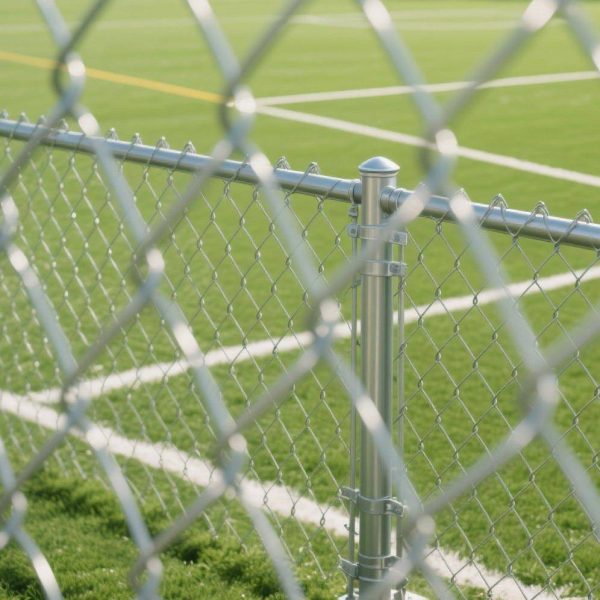 Galvanized Steel Chain Link Fence for Sports Field