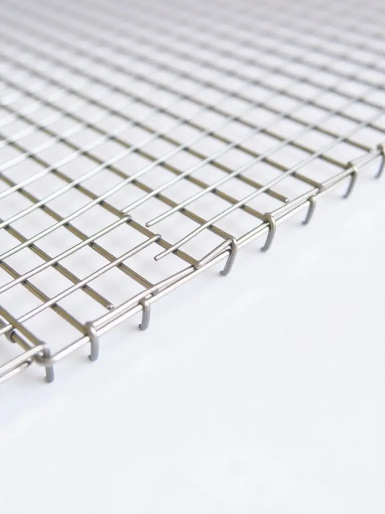 A visual representation of different mesh sizes of chicken wire, clearly showing the variations and their suitability for different applications, such as poultry enclosures or garden fencing.