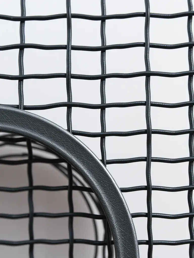 A detailed shot of Mutual Metal's welded hardware cloth with a rust-resistant coating, highlighting its durability and longevity in outdoor environments.