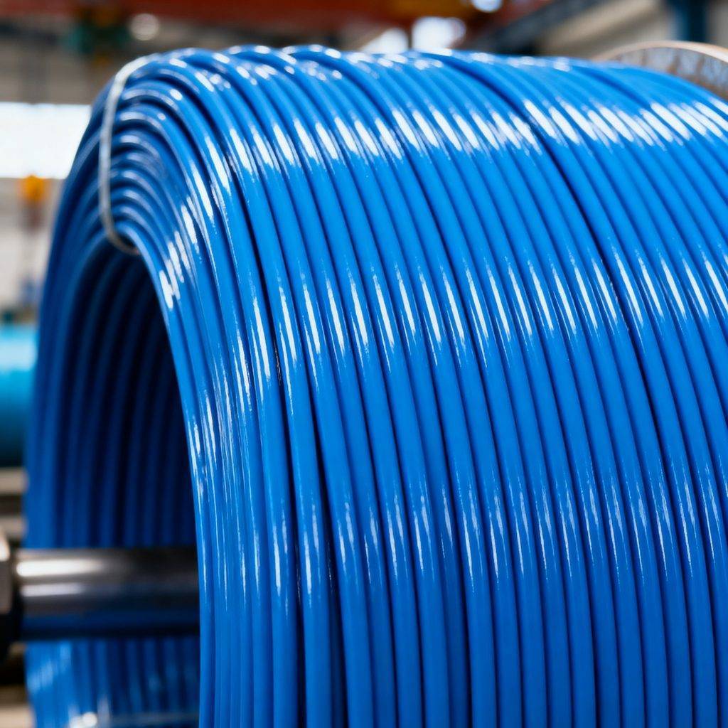 PEcoated wire