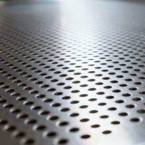 Hot Dip Galvanized Round Hole Perforated Metal Sheet for Screening