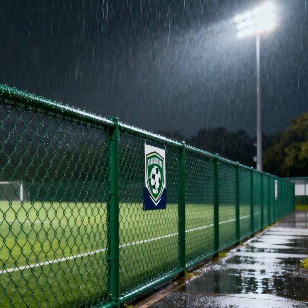 PVC coated chain link fence (2)