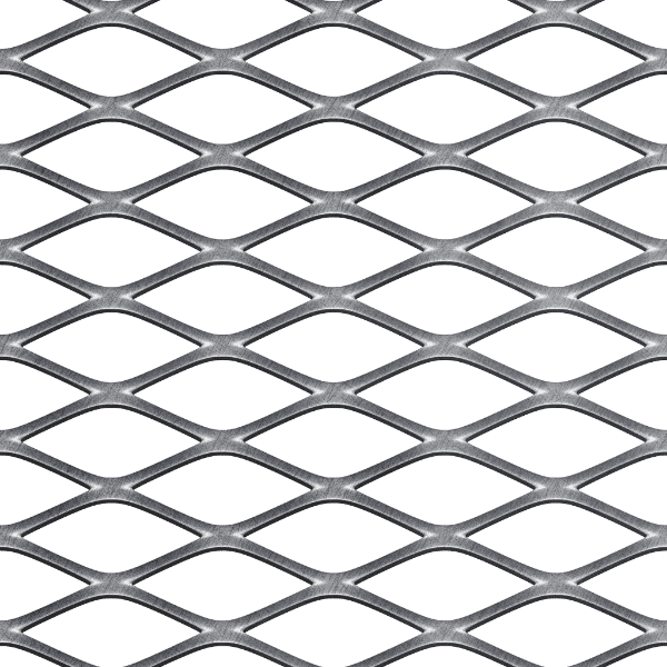 A light type expanded metal sample is displayed.