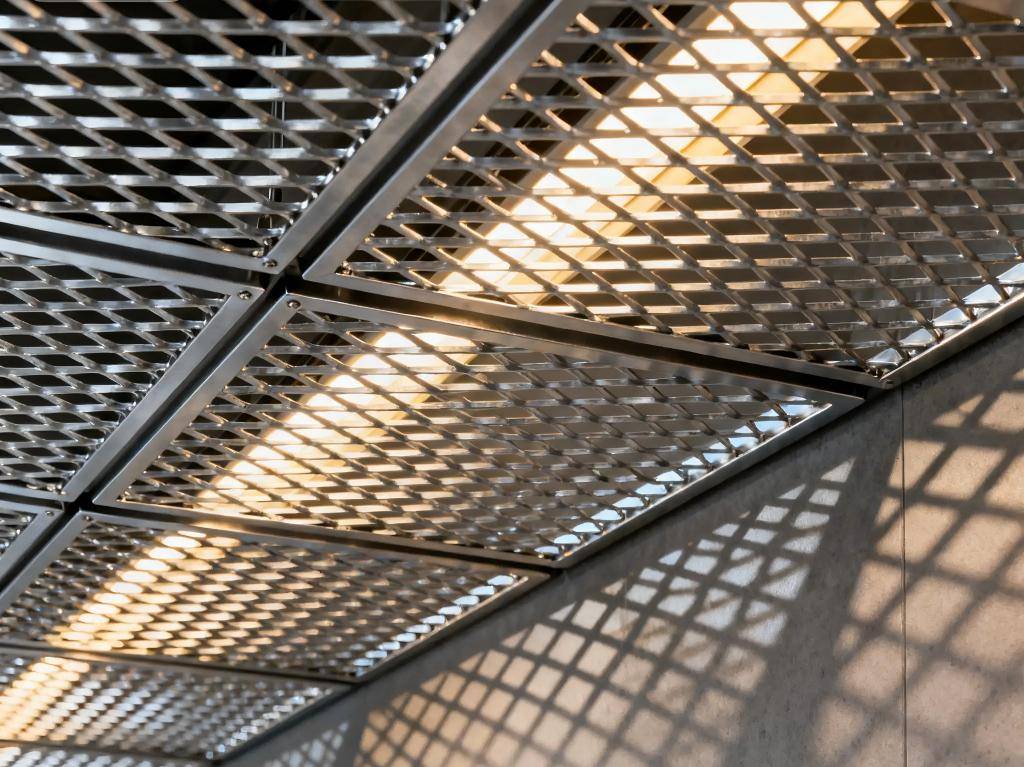 expanded metal for decorative ceiling