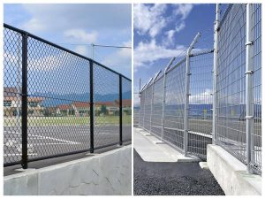 chain link vs welded wire fence