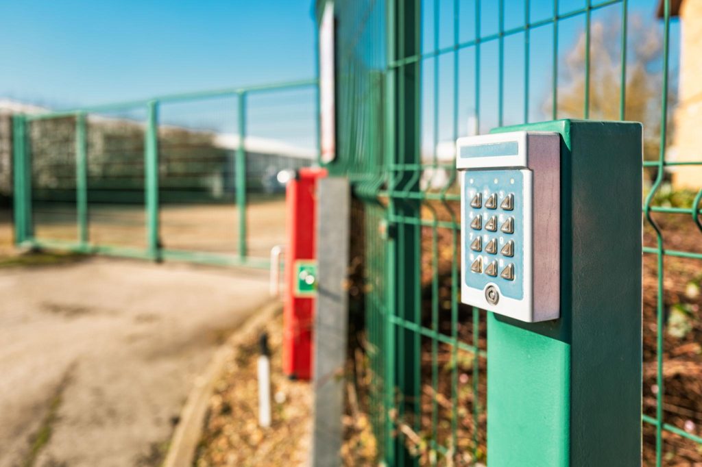 distribution-center-security-gate