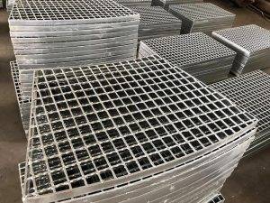 heavy welded galvanized steel bar grating panels