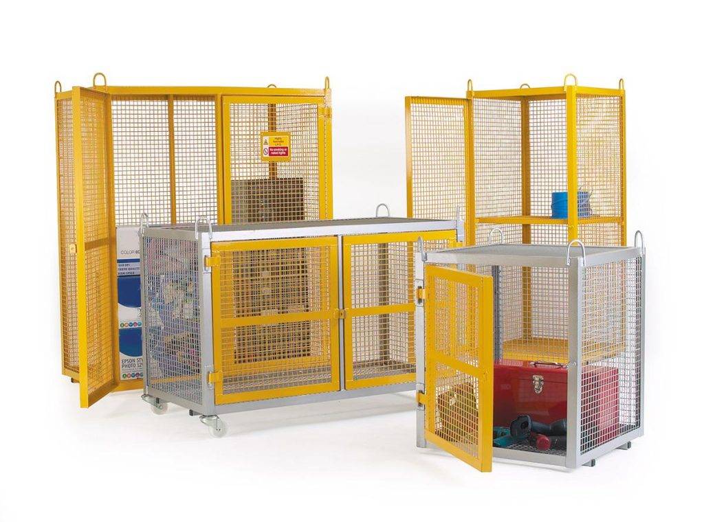 warehouse-storage-cage-mesh