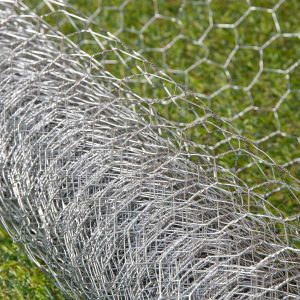 10m x 90cm x 25mm Galvanised Steel Chicken Garden Wire Netting(2)