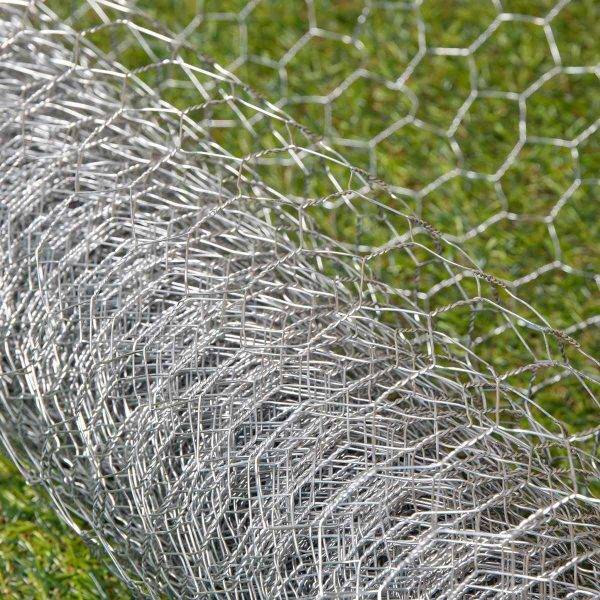 10m x 90cm x 25mm Galvanised Steel Chicken Garden Wire Netting(2)