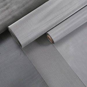 Stainless steel plain weave wire mesh for precision filtration applications.