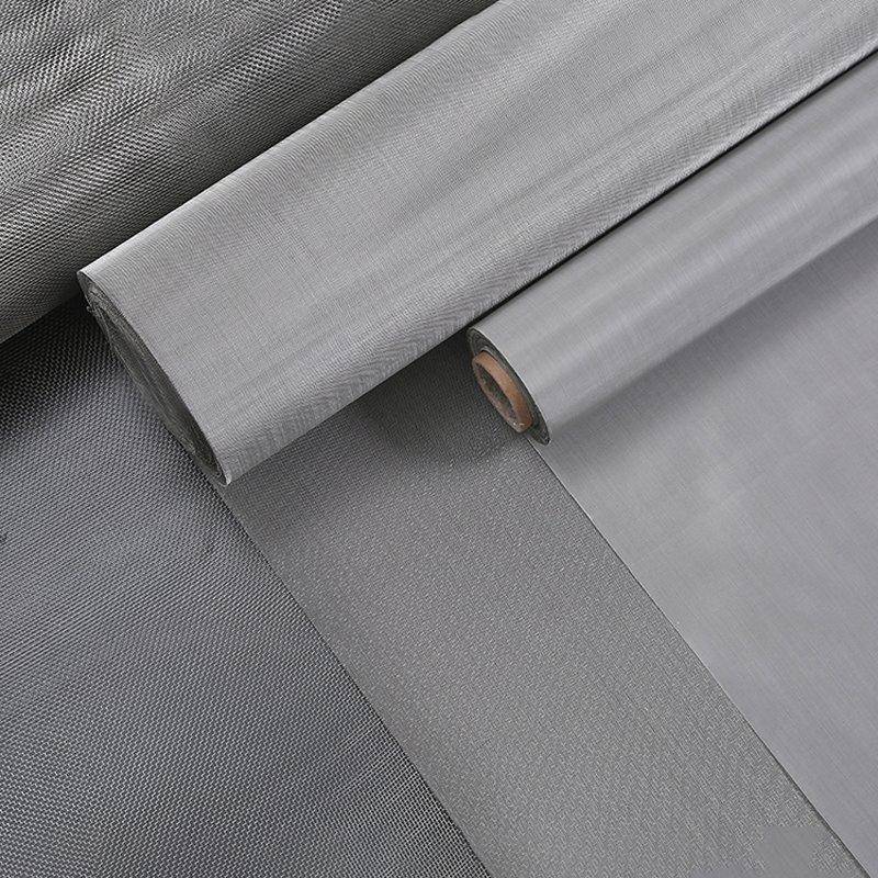 Stainless steel plain weave wire mesh for precision filtration applications.