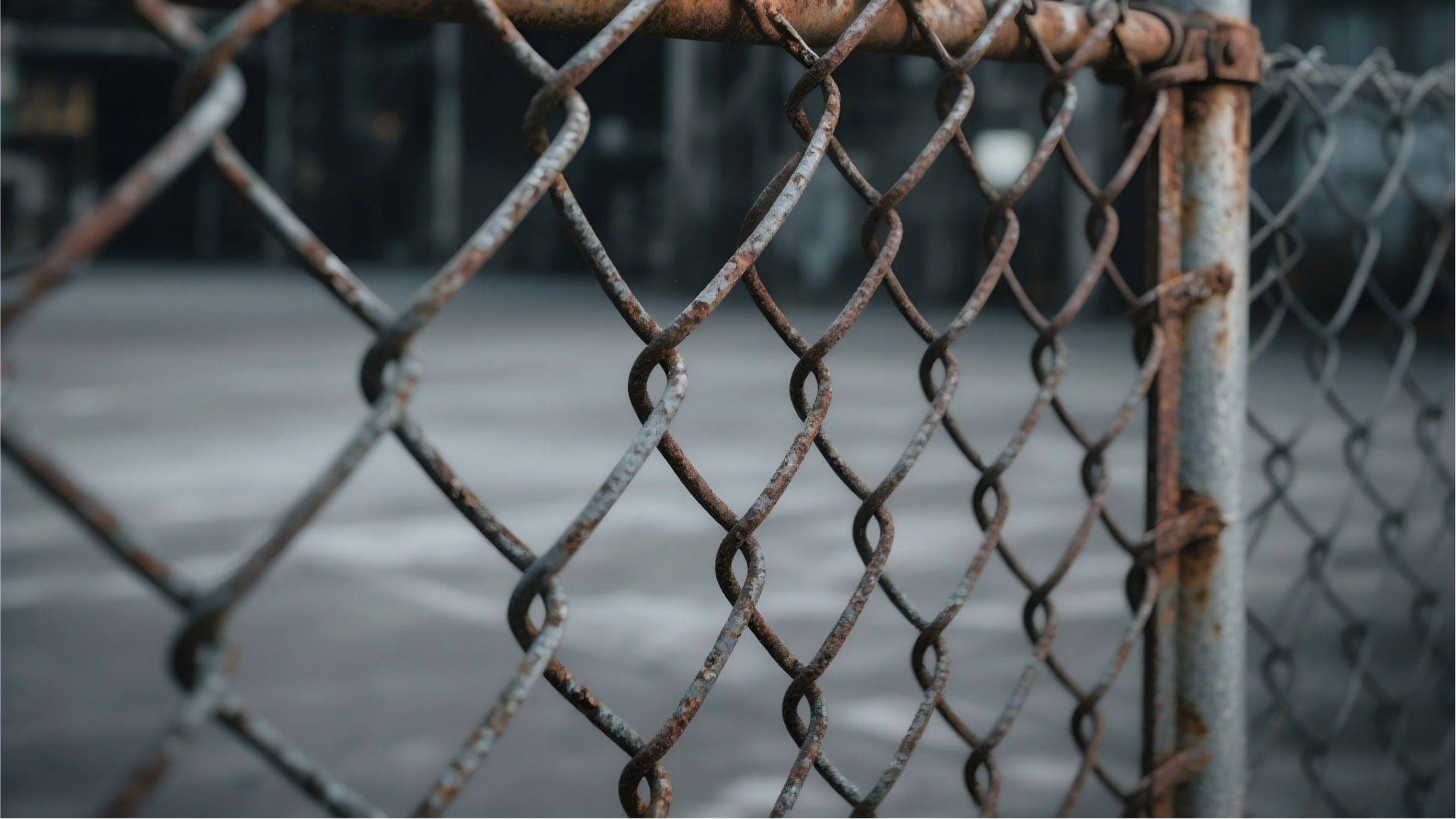 chain link fence used in Corrosive environment