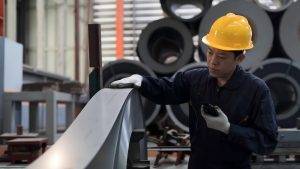 inspecting quality rolls of galvanized metal sheet(2)