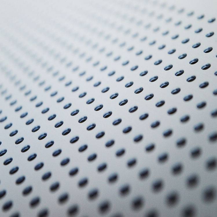 perforated panel straight