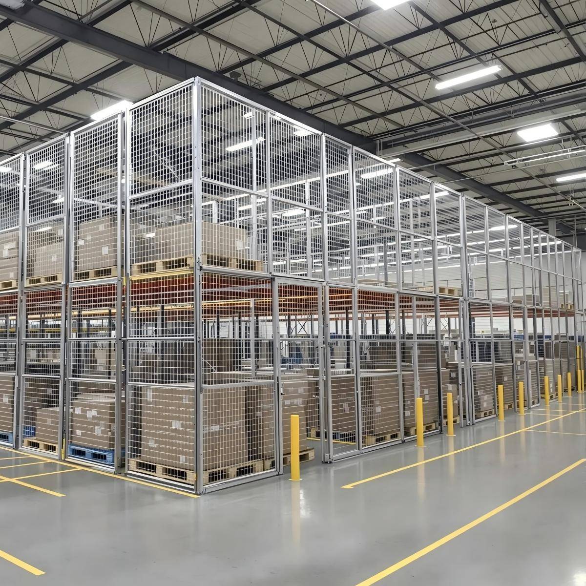 welded wire storage cage mesh