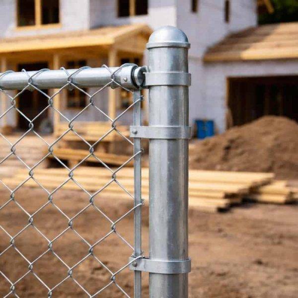 chain-link-fence-post-installation