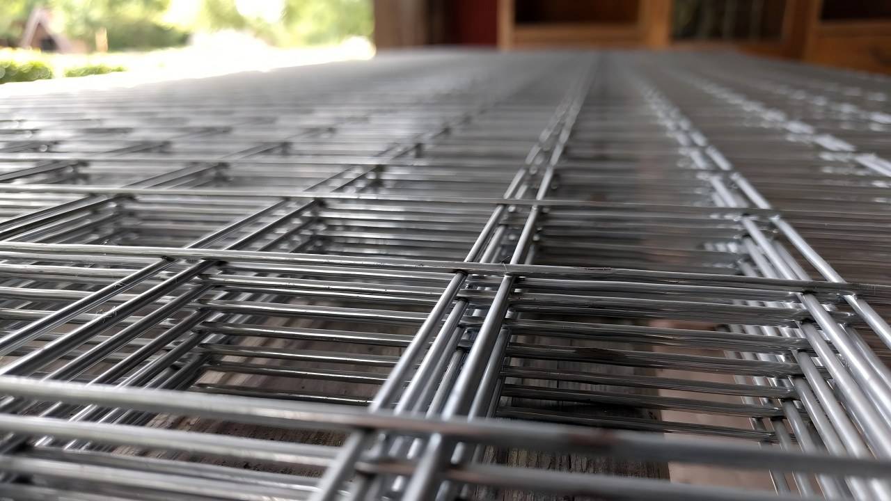welded wire mesh panel for building