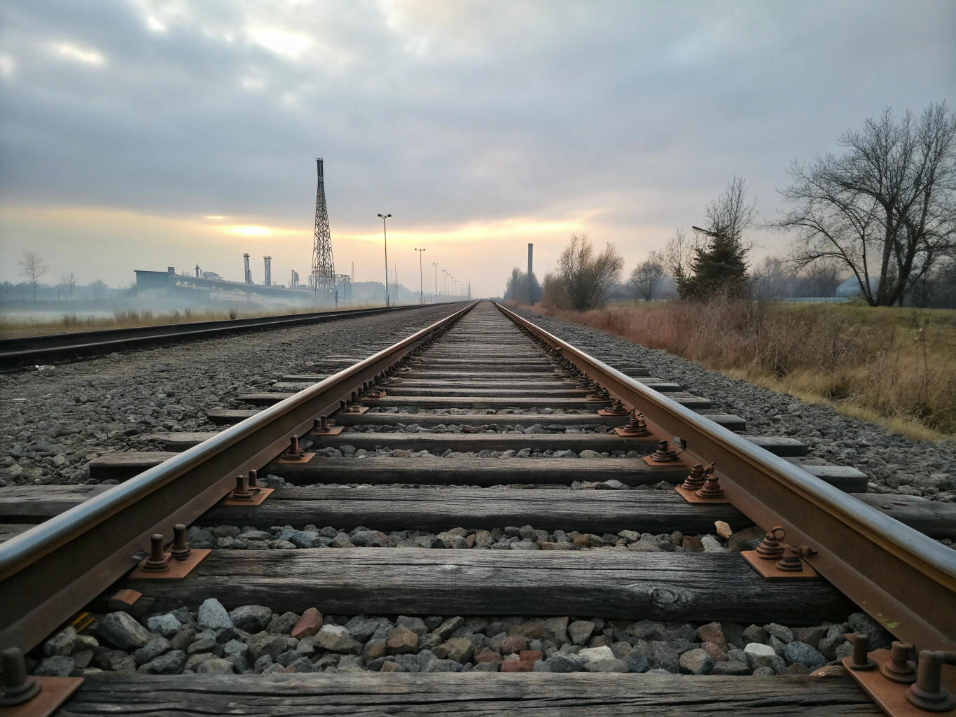 Rail corridor safety fencing and walkway grating