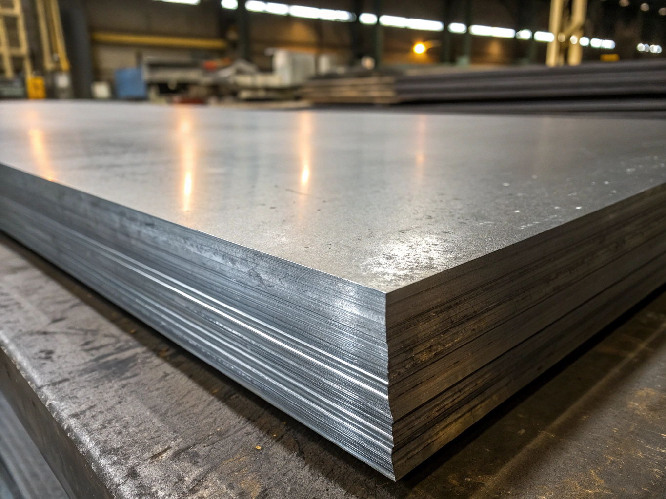 Raised diamond pattern checkered plate surface