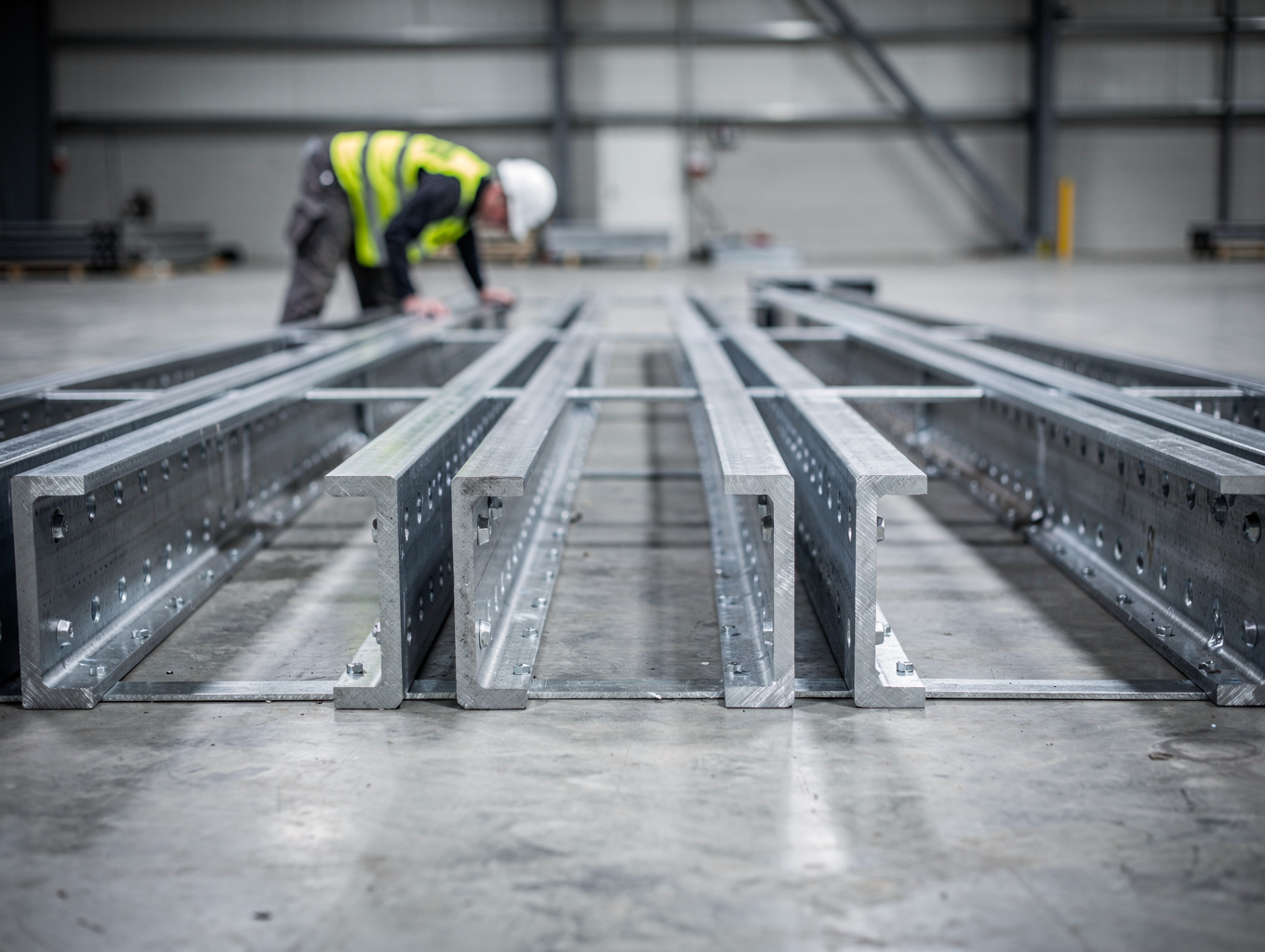 Riveted Bar Grating