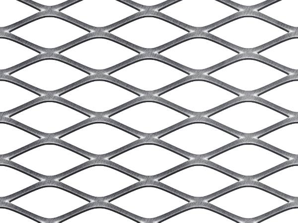 A light type expanded metal sample is displayed.